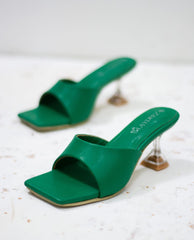 Laydeez Evie Hourglass Mule Heels