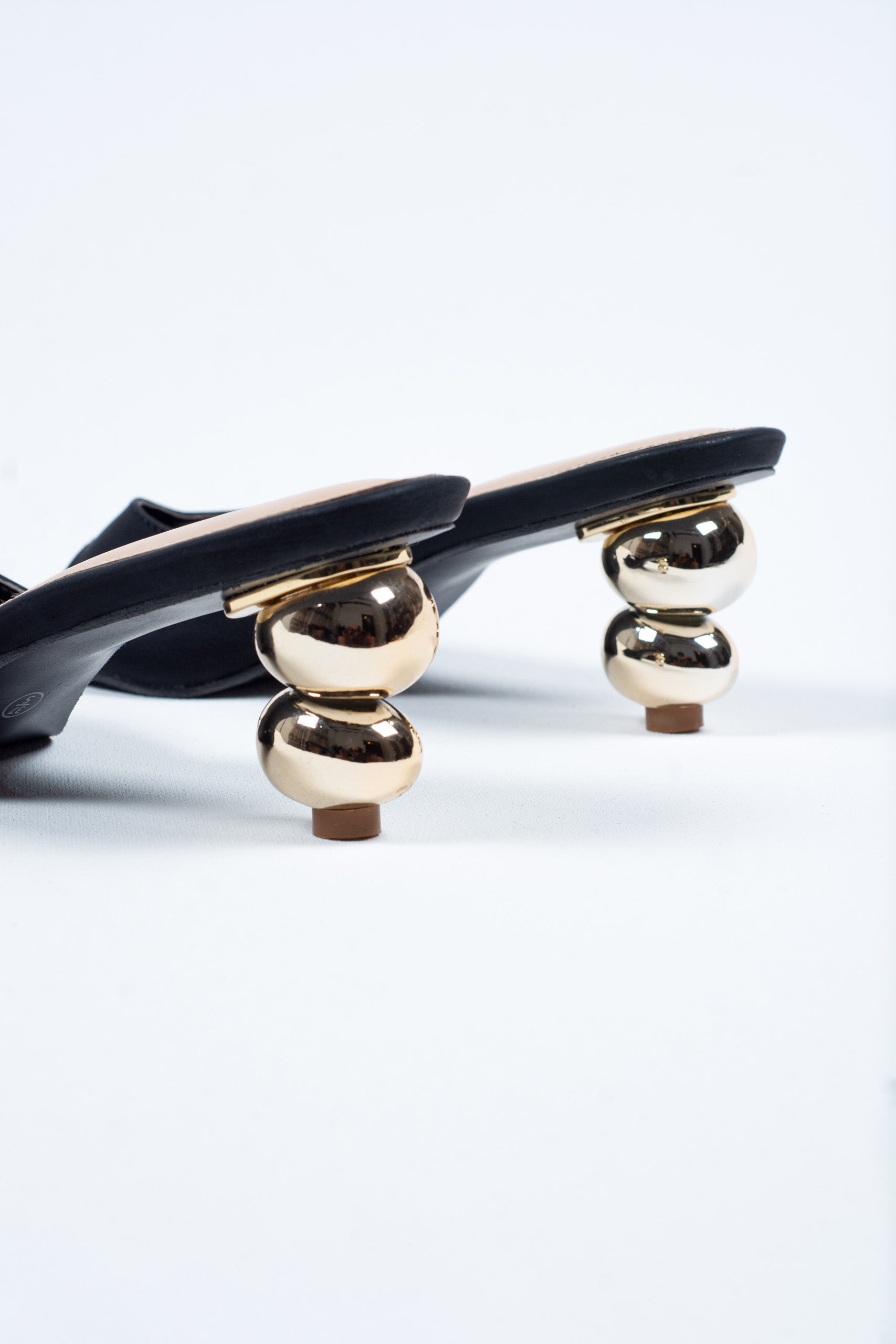 Sydney Sculptural Mule Heels