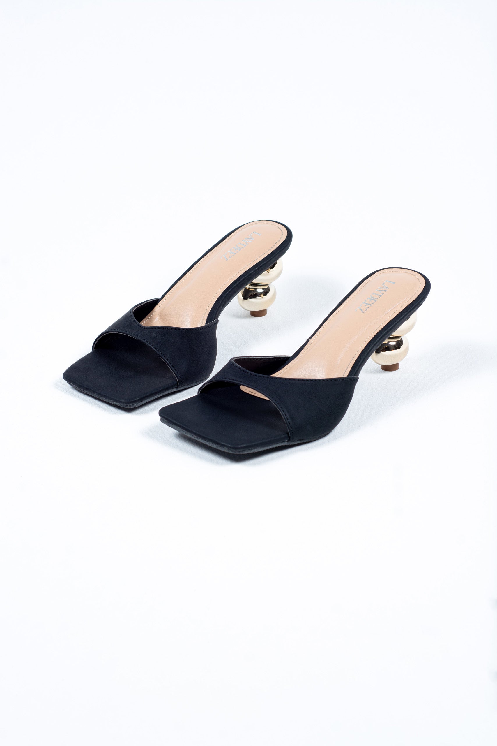 Sydney Sculptural Mule Heels