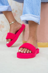 Laydeez Sandy Flatform Sliders