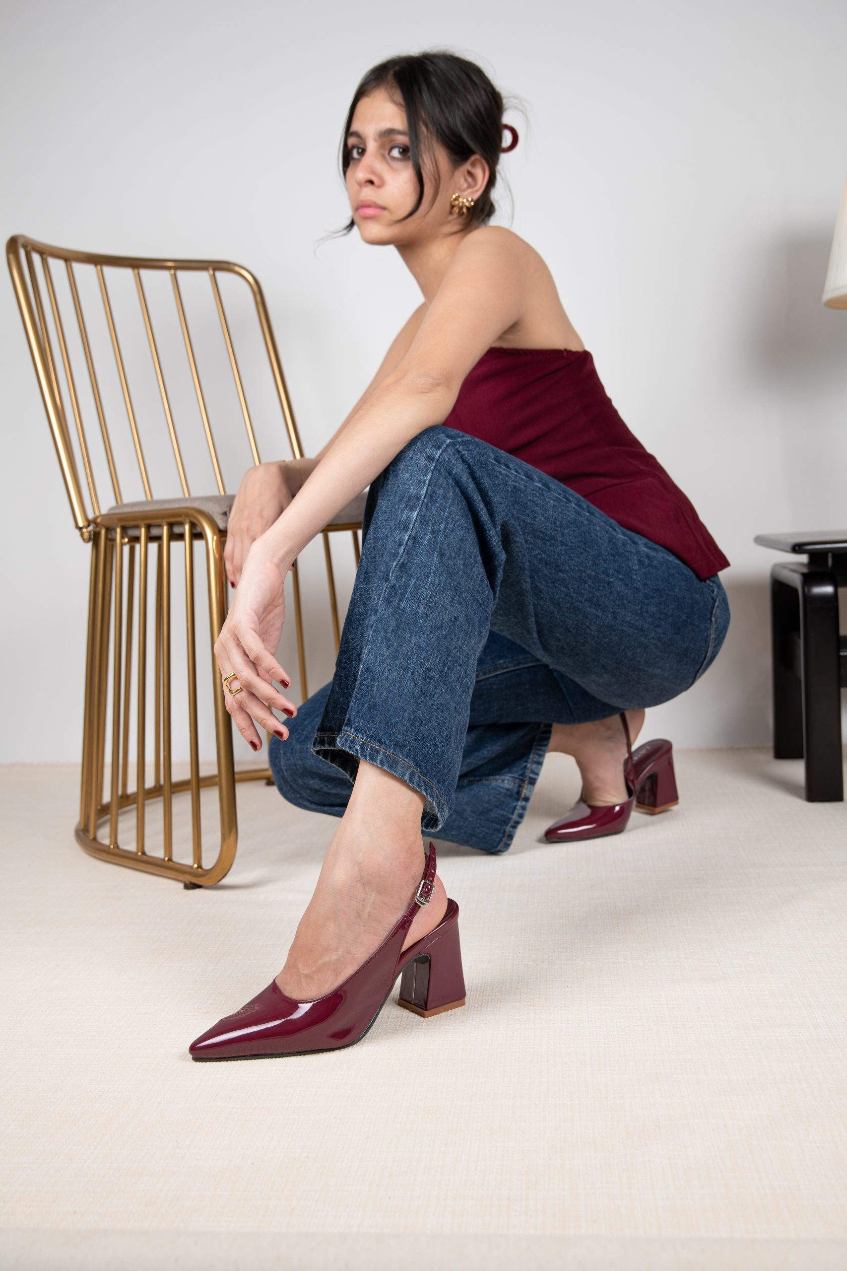 Amour Affair Block Heels.