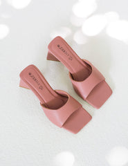 Laydeez Seoul Triangle Mule Heels