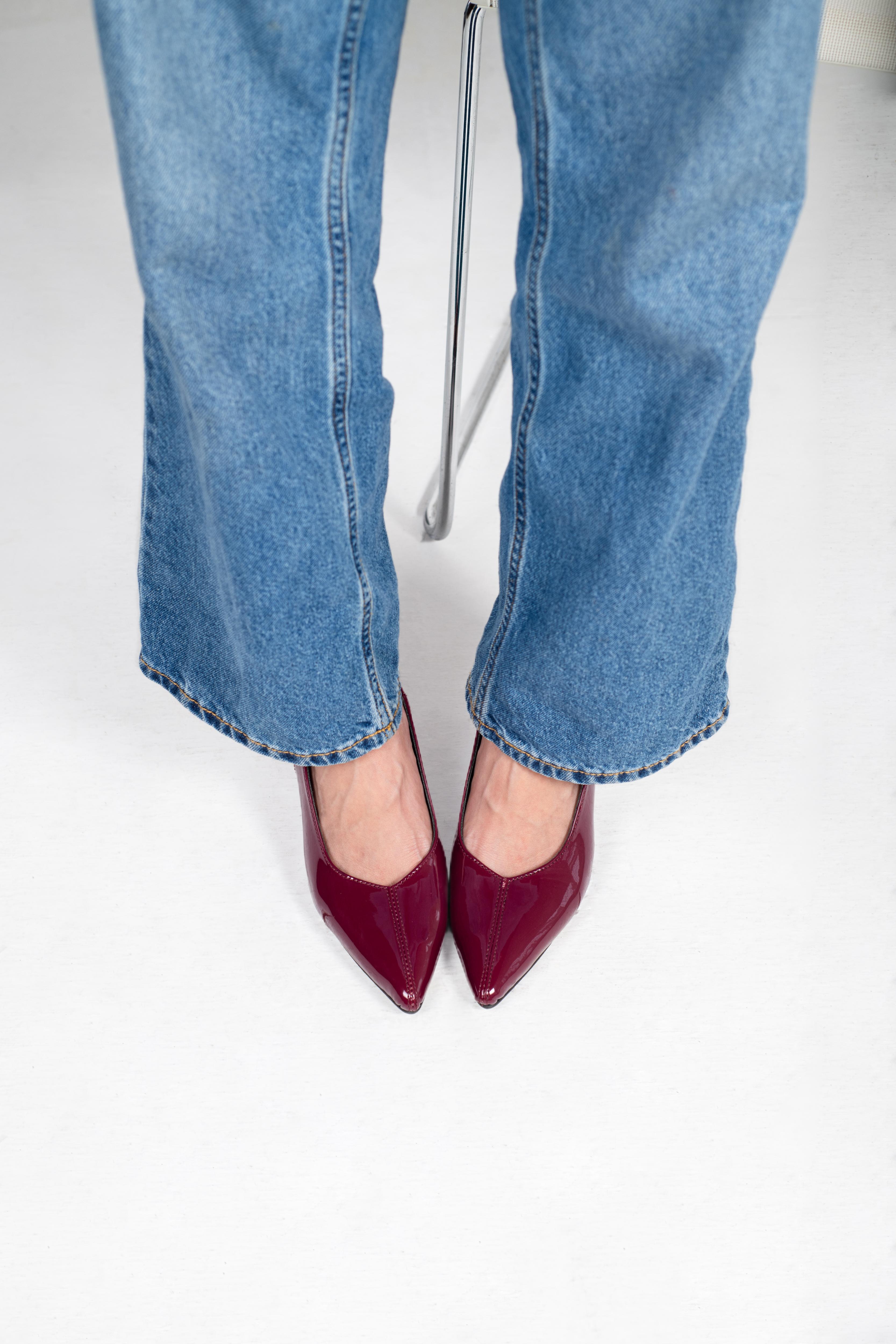 Noir Covered Heels