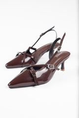 Scarlet Pointy Heels