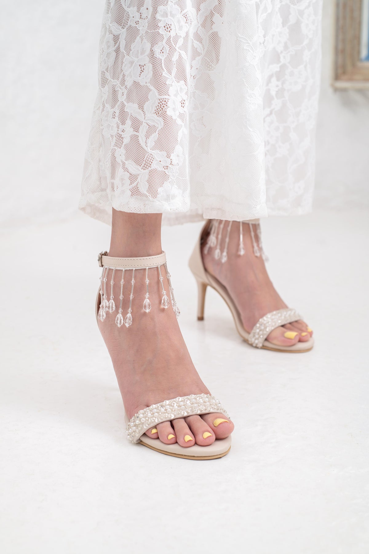 Crystal Veil Heels