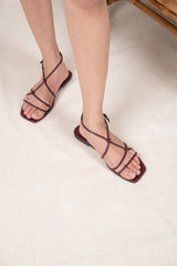 Selene Knotted Flat Sandals.