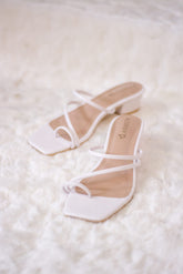 Laydeez Sandra Square Toe Low Heels