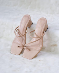 Laydeez Sandra Square Toe Heels