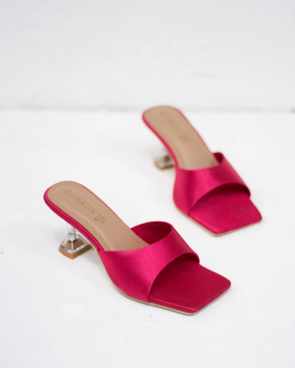 Laydeez Evie Hourglass Mule Heels