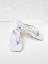 Laydeez Maya Square Toe Thong Pointed Heels