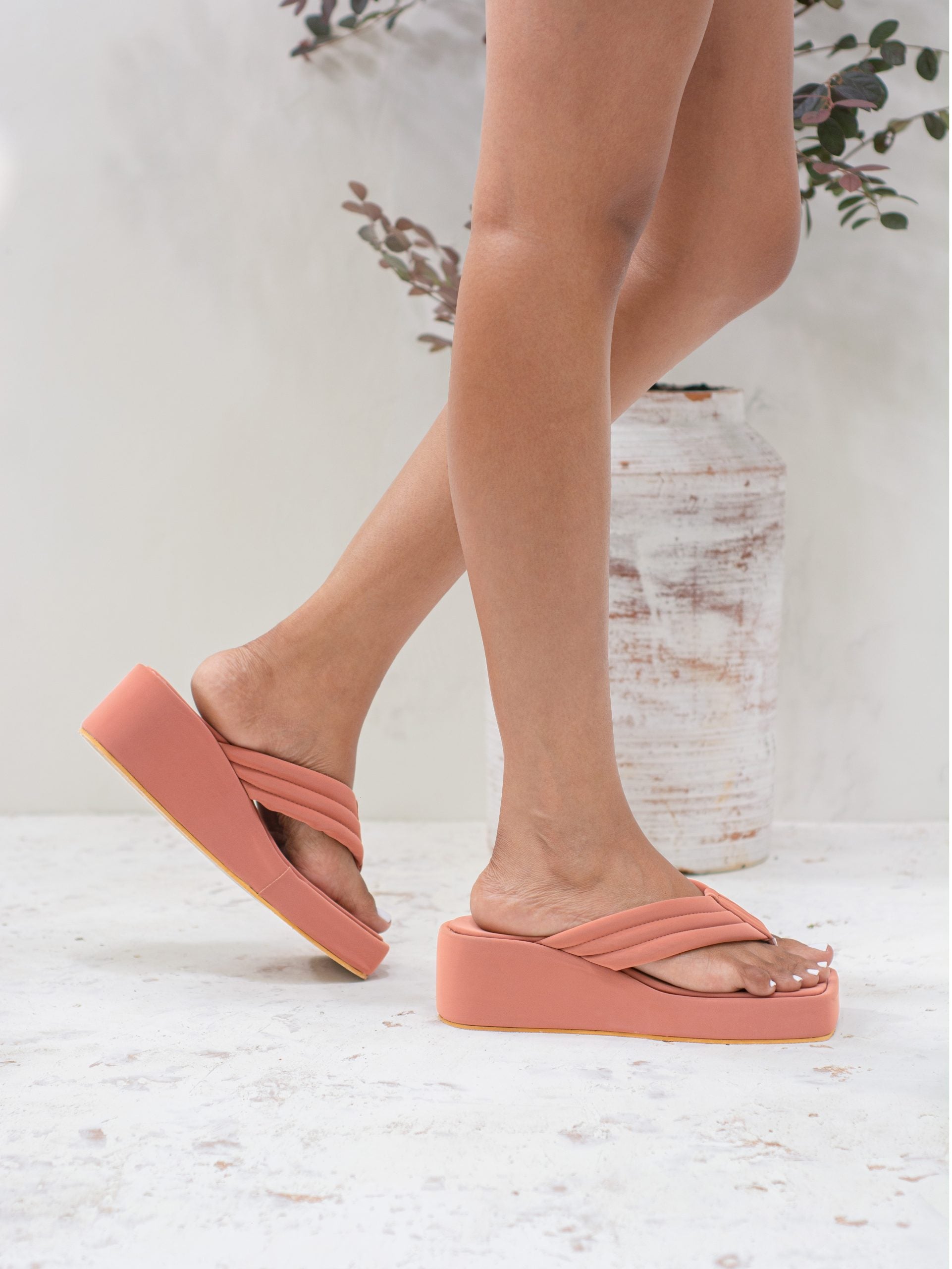 Laydeez Viola Flatform Sandals