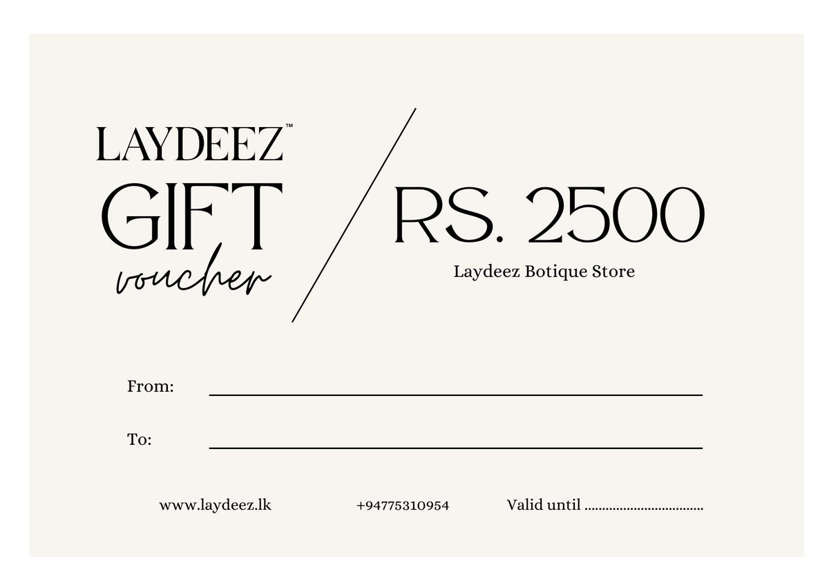 LAYDEEZ GIFT CARD