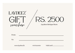 LAYDEEZ GIFT CARD