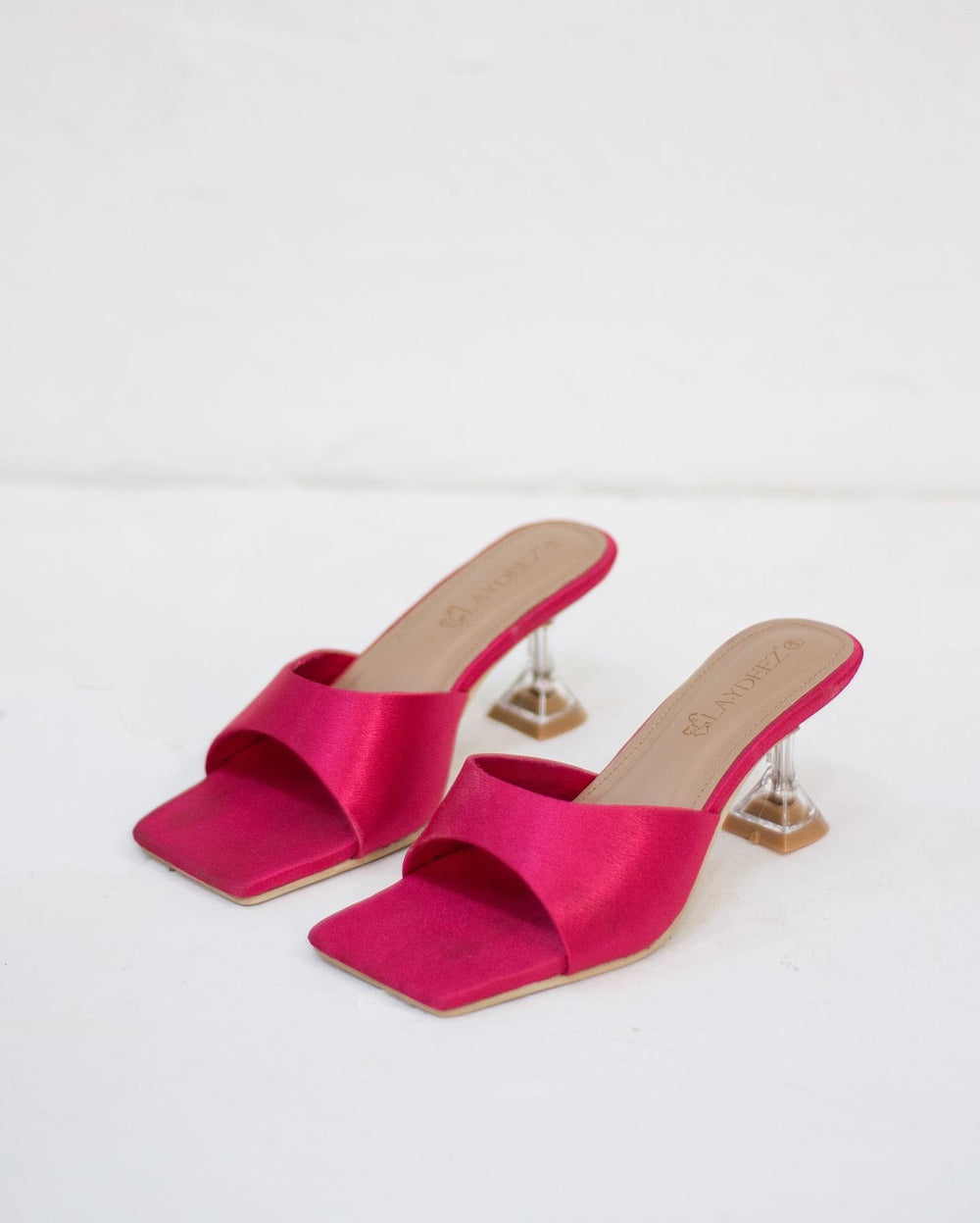 Laydeez Evie Hourglass Mule Heels