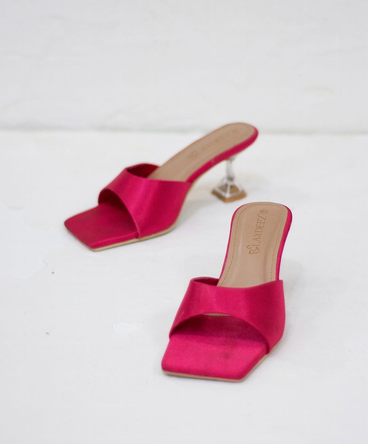 Laydeez Evie Hourglass Mule Heels