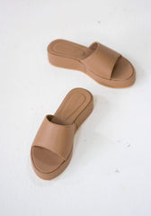 Laydeez Kiara Open Toe Flatform Sliders