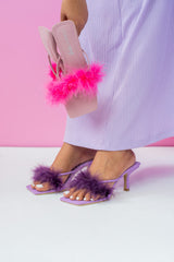 Fair Fur Kitten Heels