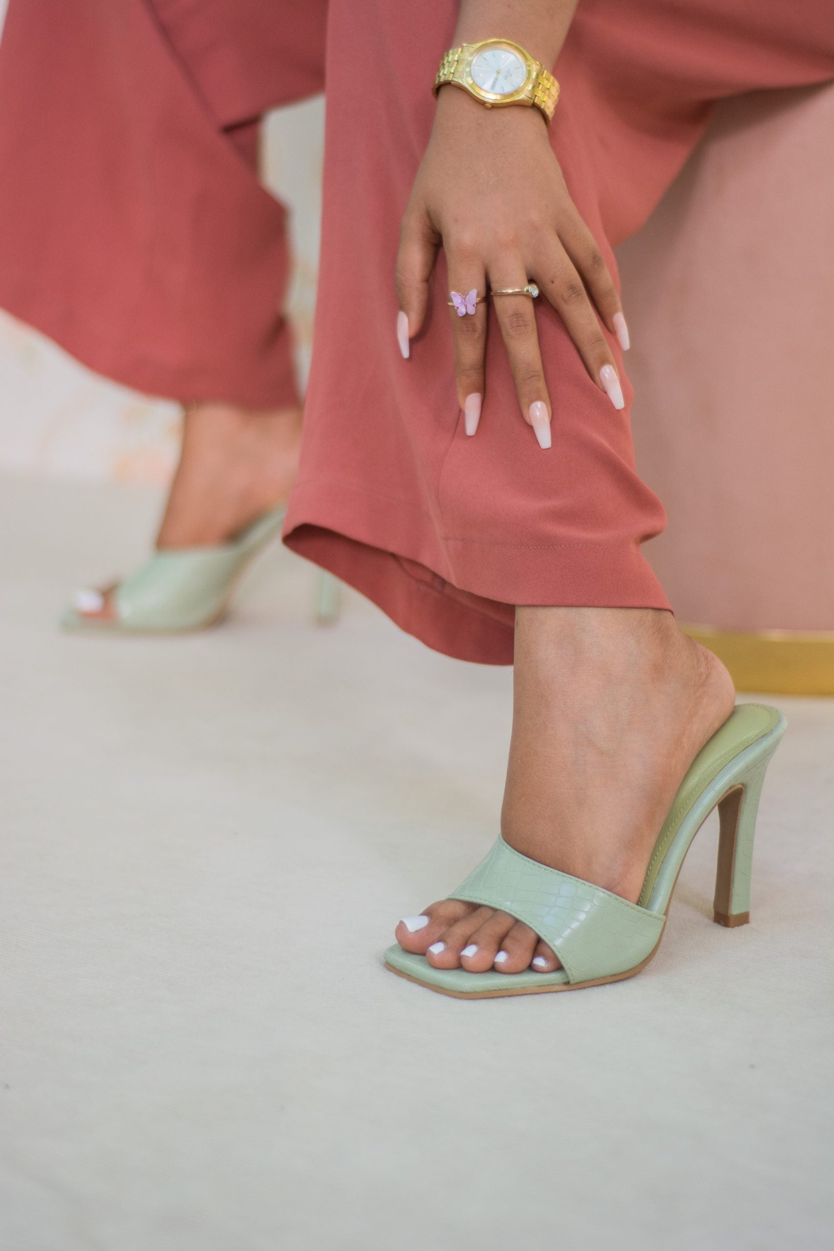 Laydeez Flynn Mule Heels