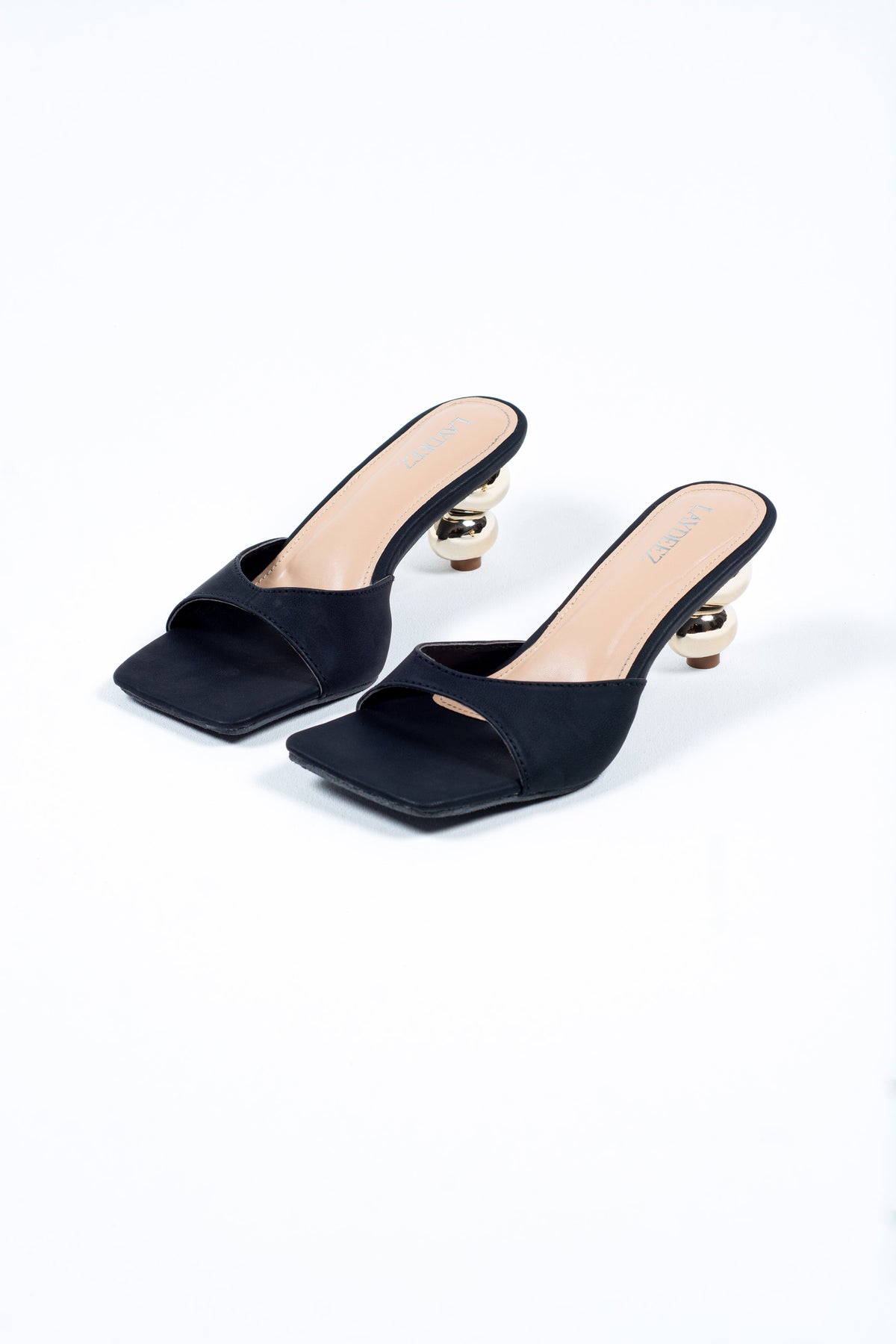 Sydney Sculptural Mule Heels