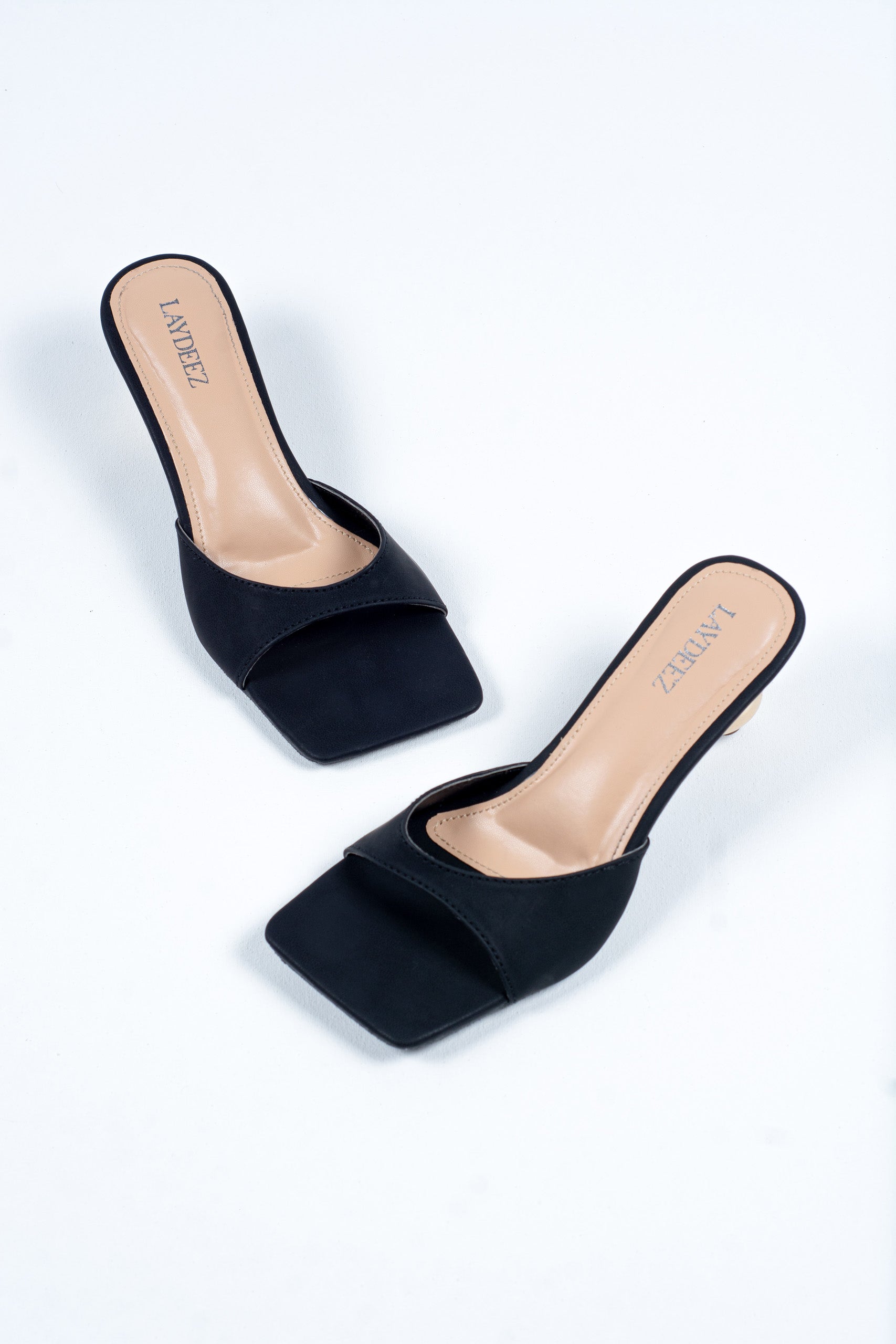 Sydney Sculptural Mule Heels