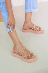 Laydeez Bliss Diamond Flatforms