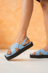 Laydeez Mignon Flatfrom Sandals