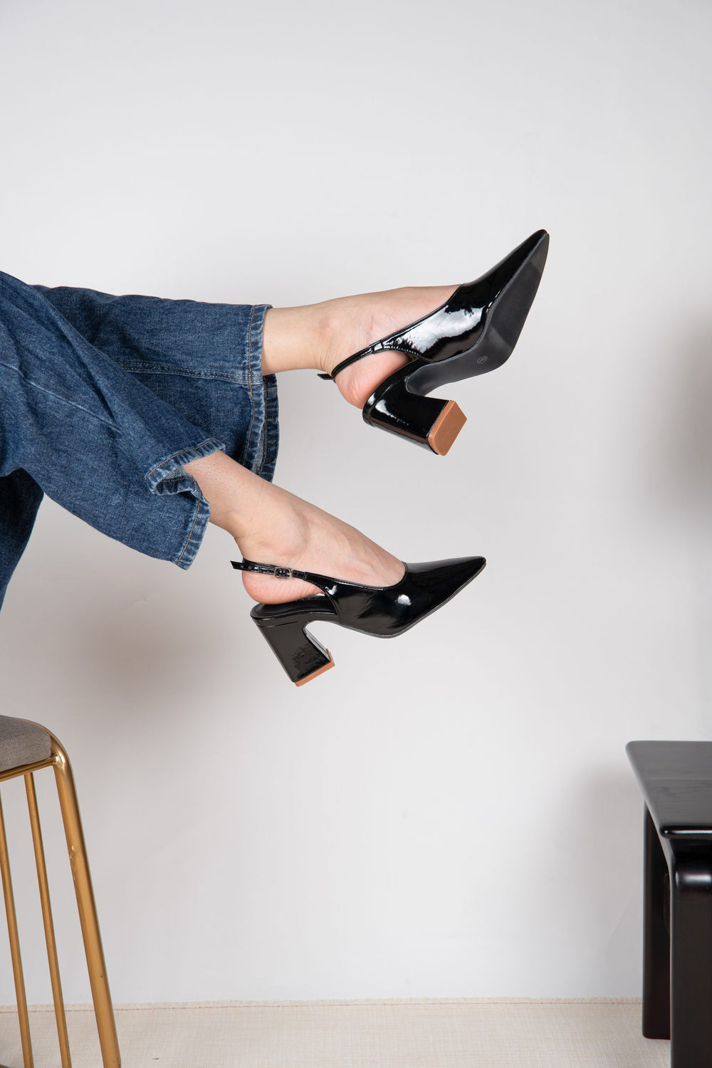 Amour Affair Block Heels.