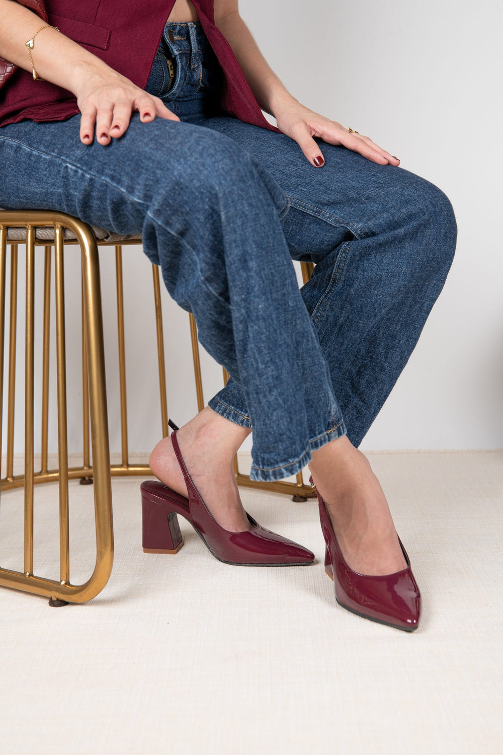 Amour Affair Block Heels.