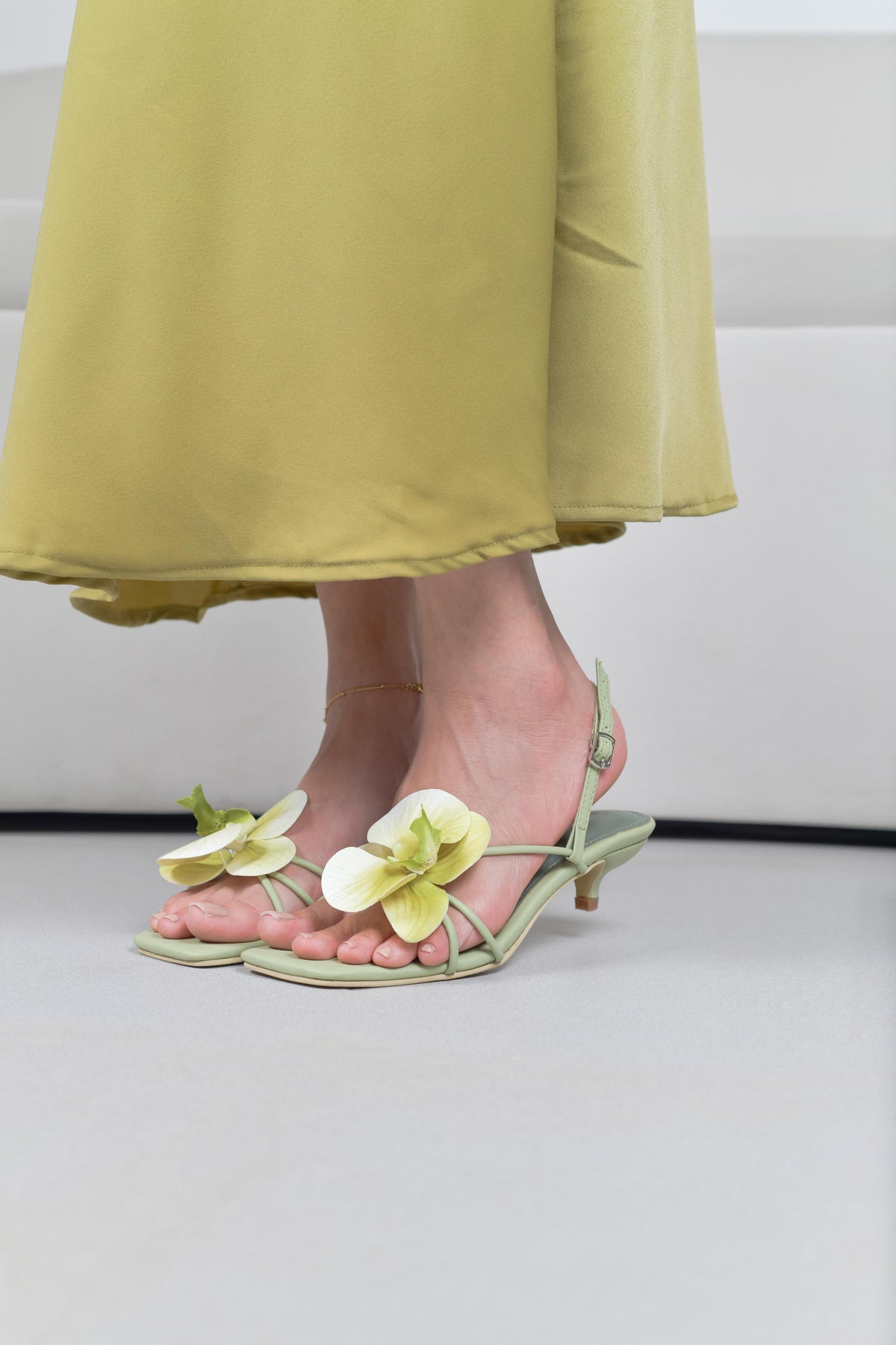 Primrose Floral Heels