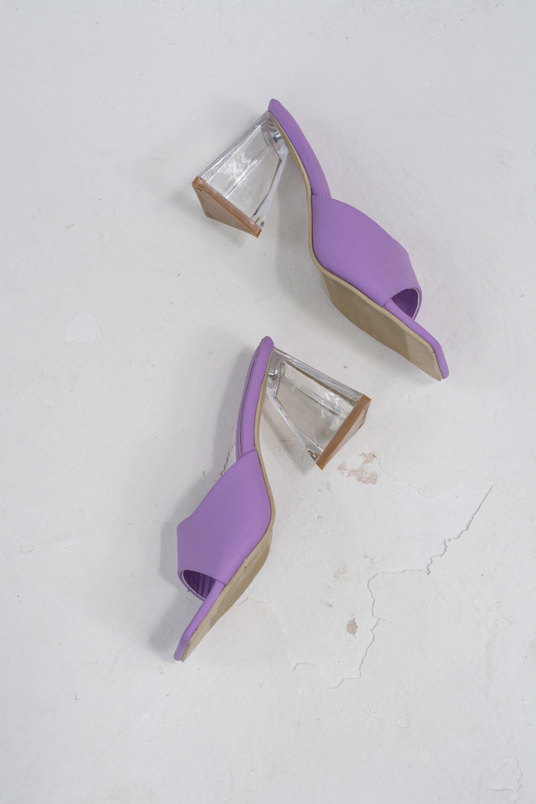 Laydeez Janet Triangle Mule Heels