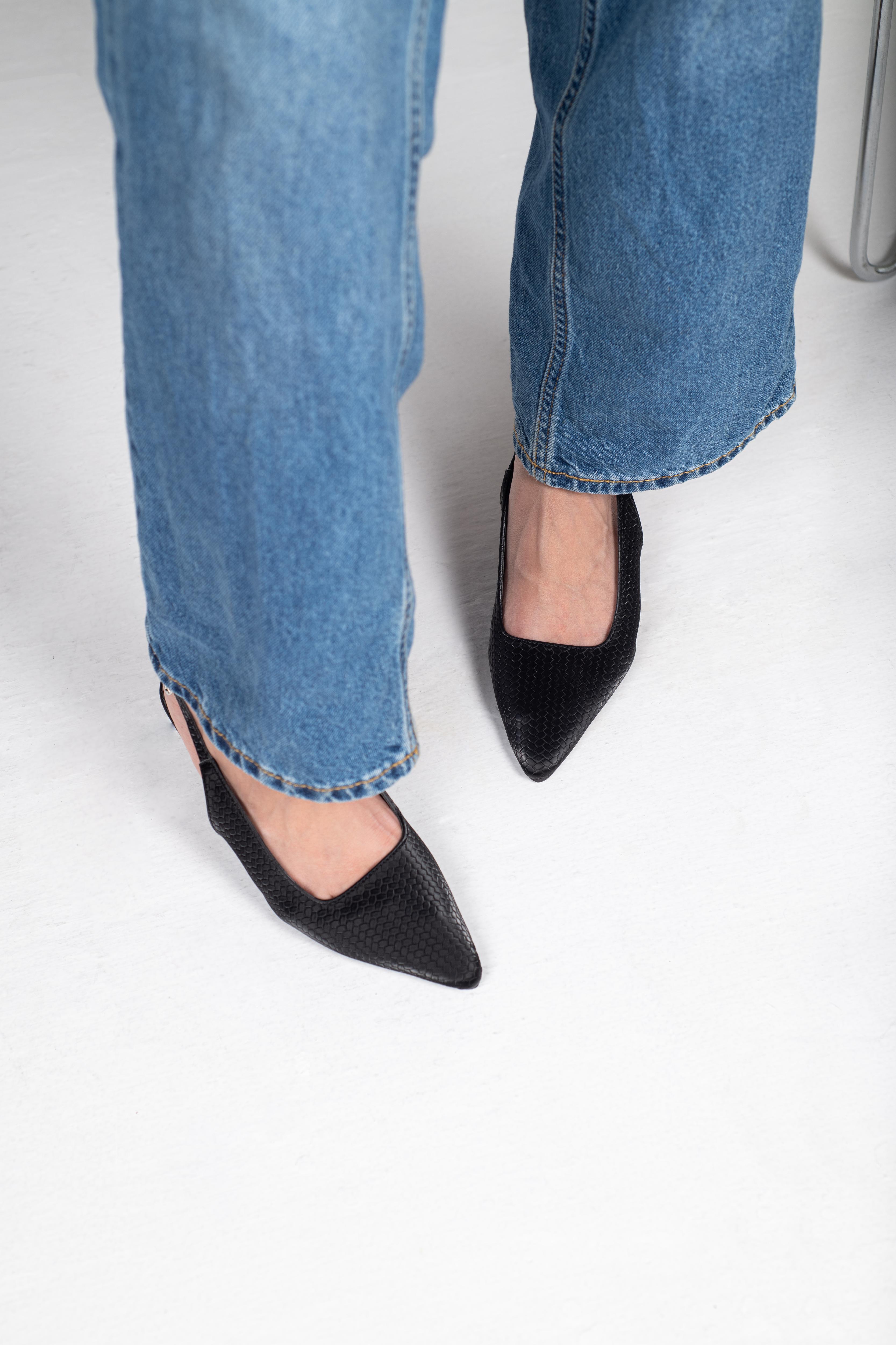 Velvet Crest Heels