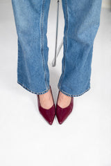 Noir Covered Heels