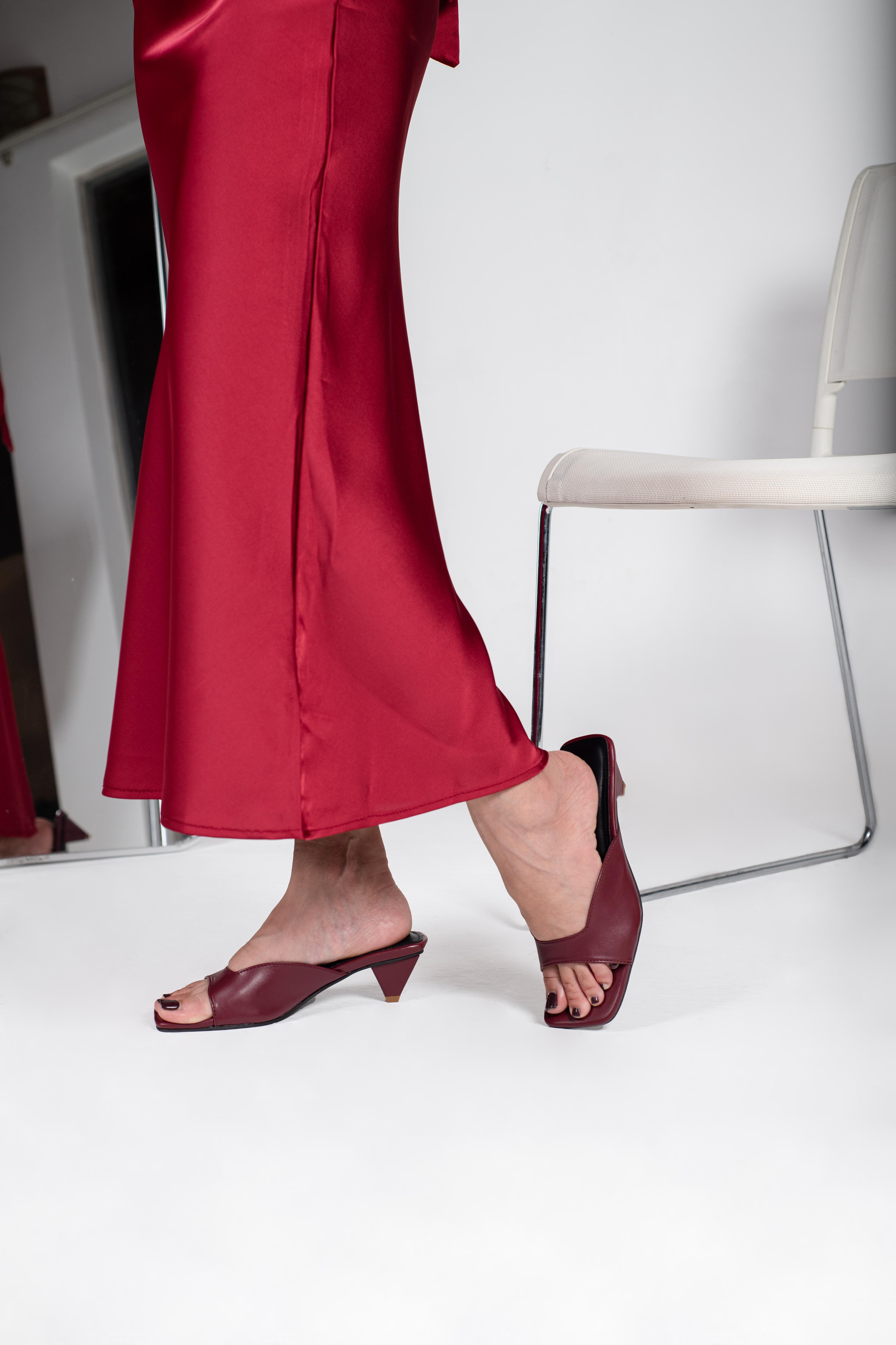 Vivia Mule Heels