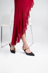 Elura Glass Pointed Heels