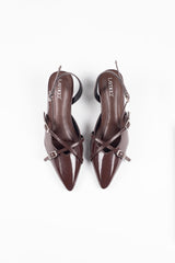 Scarlet Pointy Heels