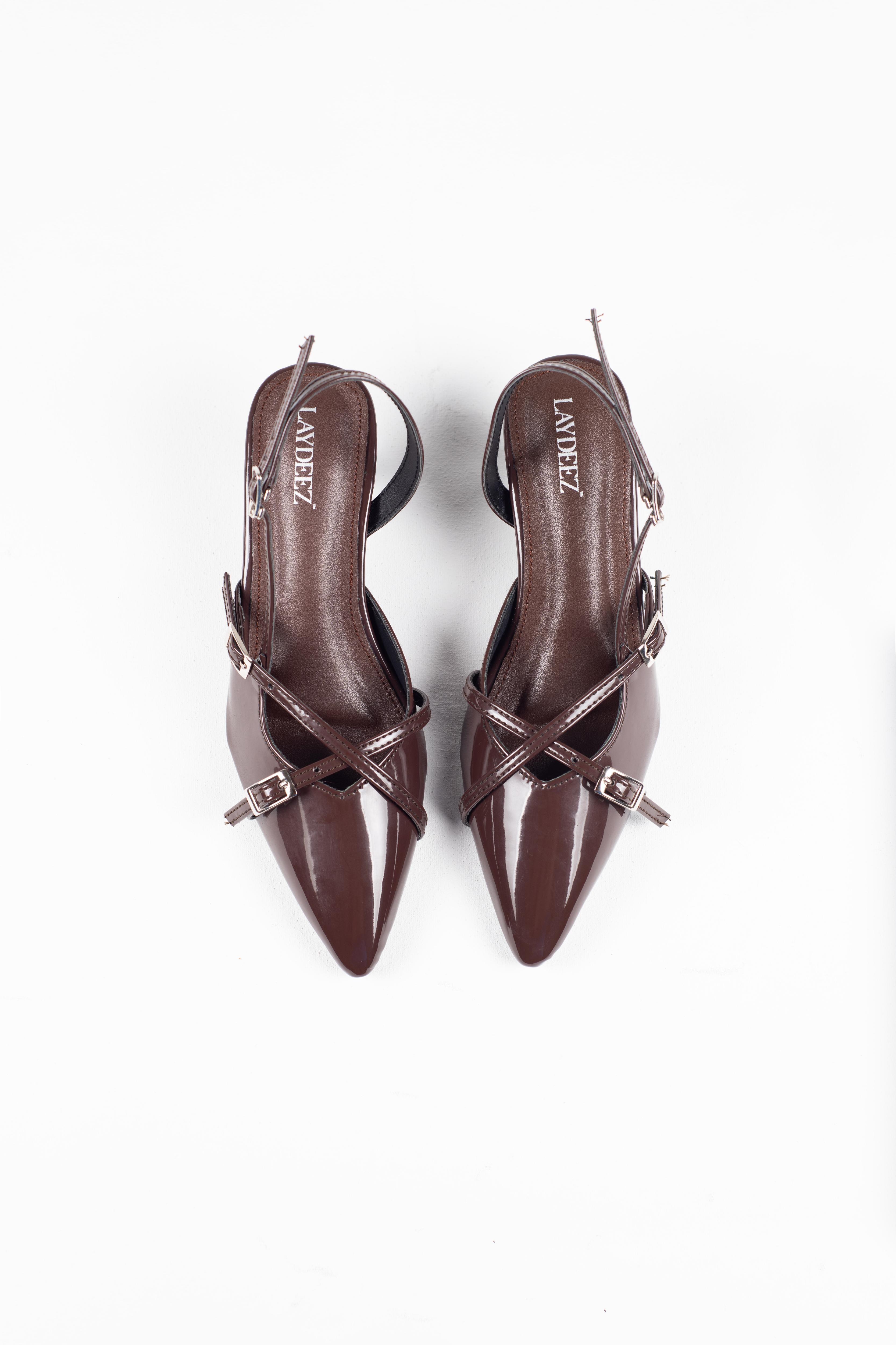 Scarlet Pointy Heels