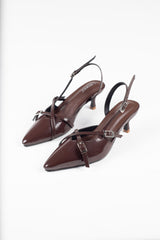 Scarlet Pointy Heels