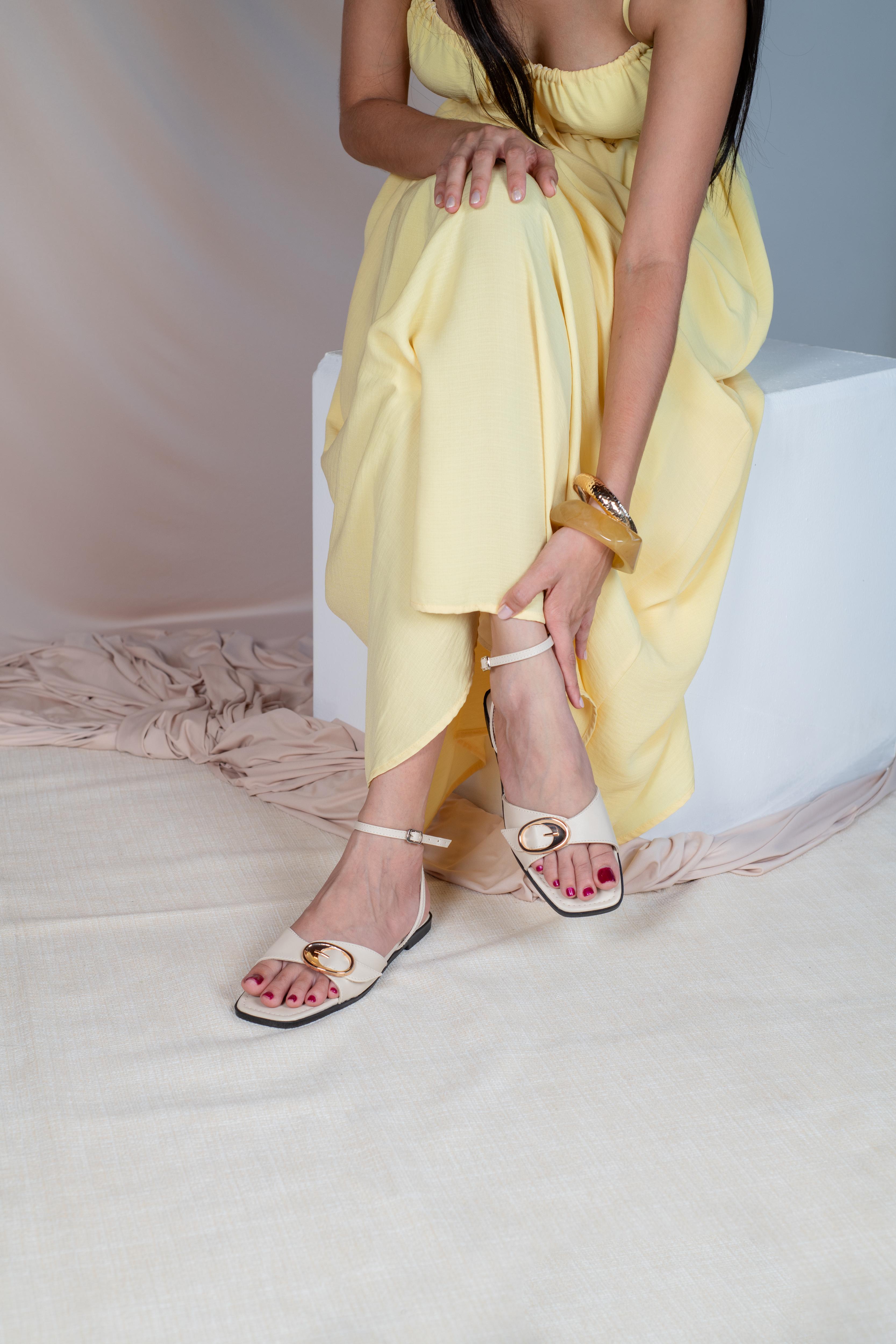 Celestia Flat Sandals