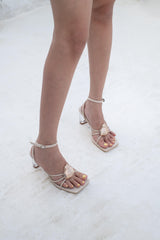 Shell Glass Heels