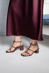 Pebble Block Heels