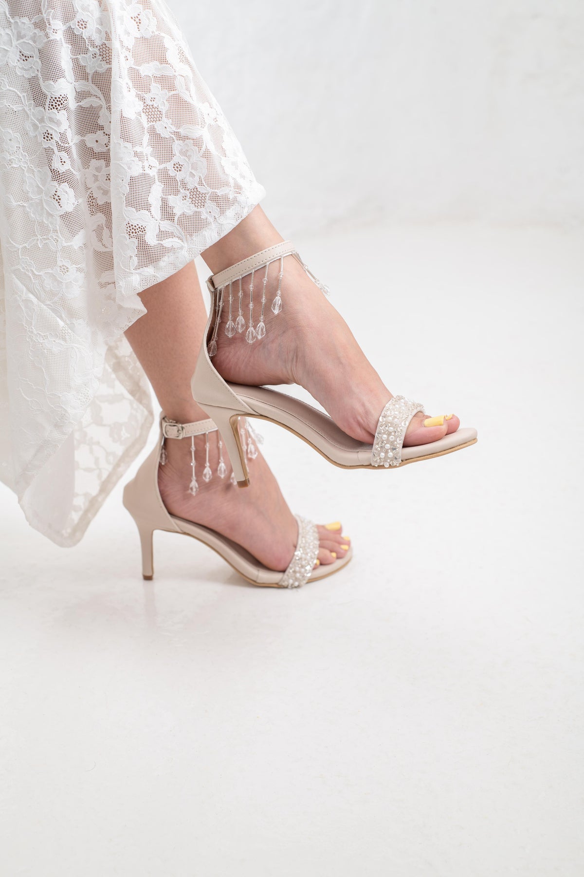 Crystal Veil Heels