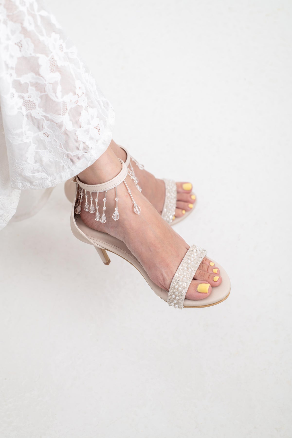 Crystal Veil Heels