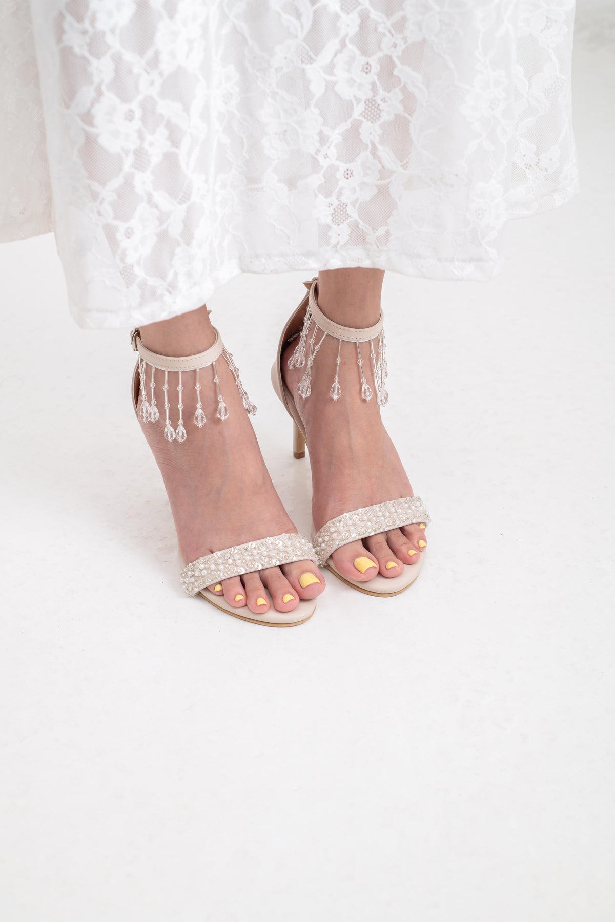 Crystal Veil Heels