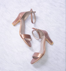 Laydeez Open Toe High Heels