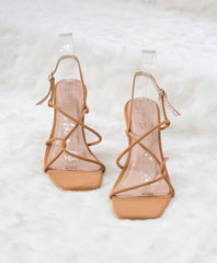 Laydeez Fay Square Toe Rope Heels