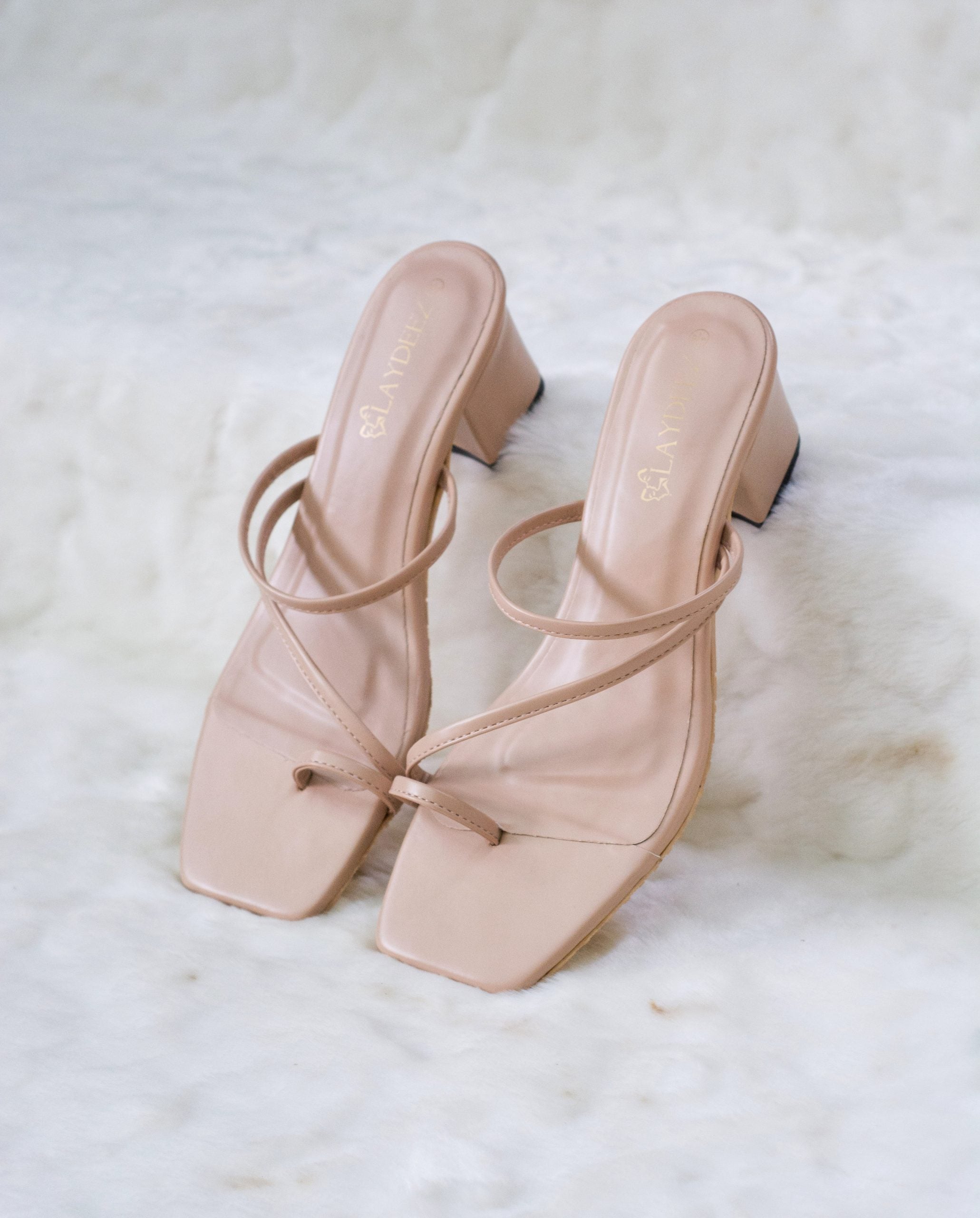 Laydeez Sandra Square Toe Heels