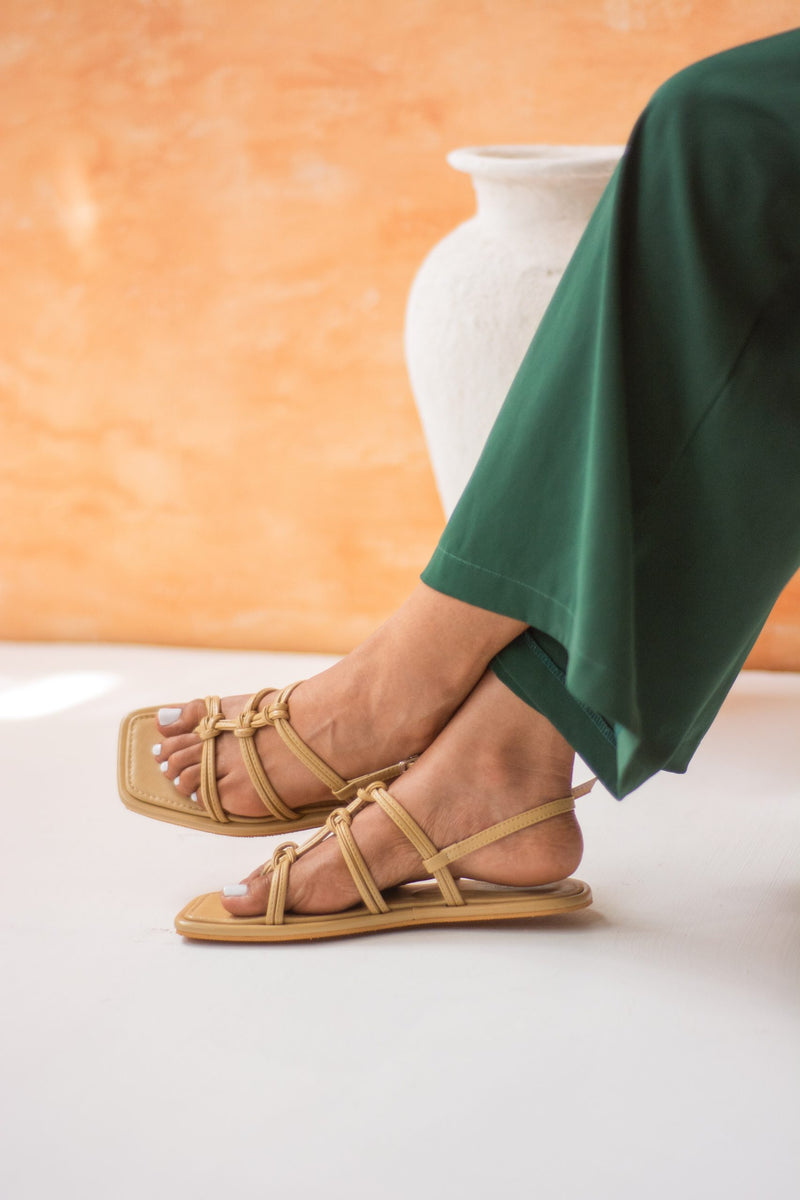 Hana Knotted Flats