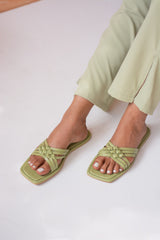 Laydeez Pansy Knotted Sliders